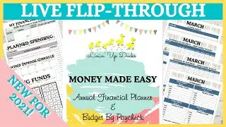 Live! Money Made Easy Budget By Paycheck Release!!! | 2021 Budget Planner