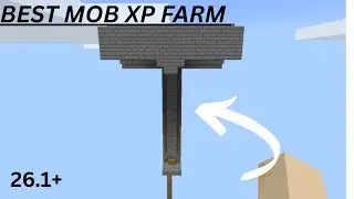 How to build Best & Easy Mob XP Farm in Minecraft Bedrock Edition MCPE 26.1+