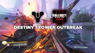 Destiny Vs Cod Zombies (Black ops 3 custom zombies map) #gaming #destiny2 #cod