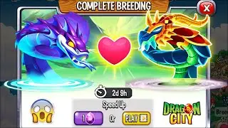 Dragon City: J&ouml;rmungandr Dragon vs Origin Dragon [EXCLUSIVE BREEDING] 😱