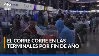 Colombianos buscan tiquetes a última hora en las terminales de transportes para fin de año