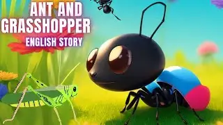 The Ant and The Grasshopper | Bedtime Story for Kids | English Cartoon Story | Cartoon Ant #story