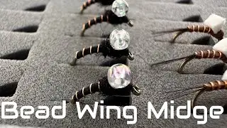 Simple Fly Tying - Bead Wing Midge - Easy to tie and catches big trout