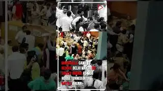 WATCH: MCD House marshals rescue Delhi mayor Dr Shelly Oberoi