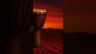 🦕 Upbeat Djembe BGM - The Drum Never Sleeps #shorts  #lofi #chill #workoutmusic #djembe