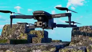 Sky Flow Video Drone Animation