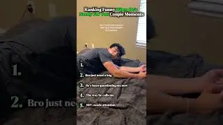 Ranking Funny When He's Needy For You Couple Moments #shorts #ranking #couple #comedy #reaction #fyp