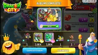 HIGH CIVIL ARMORED STICKER ALBUMS COMPLETED | DRAGON CITY 😱