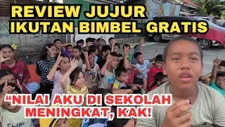 REVIEW JUJUR Adik-Adik Ikutan Bimbel Gratis Qahal Ceria #BimbelPoglar