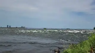 Parc des Rapids was beautiful today. 😁