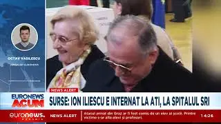 Surse: Ion Iliescu, internat la Terapie Intensivă, la spitalul SRI. Fostul președinte are 95 de ani