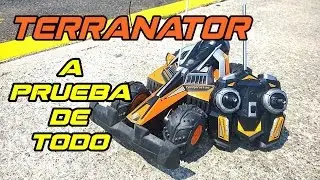 Terranator prueba de manejo en concreto