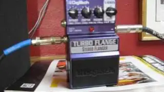 Digital Flangers - Electric Mistress, Digitech TurboFlanger, Danelectro Fab Flanger