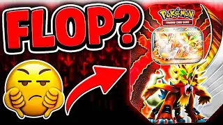 Pok&eacute;mon Opening Gouging Fire ex Tin!
