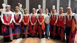 Chakma Bizu Dance performance by Team BCSA at Northeast Fusion Carnival 2025
