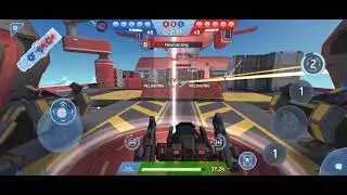 Friends I won the match mech arena