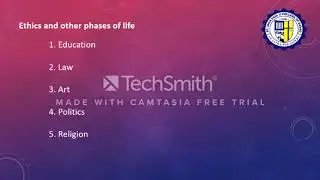 Ethics: Meaning, Nature, and Scope - Week 1 (Part 2)