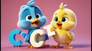 Seven Baby Chicks Say A to Z | ABC Alphabet Song for Kids | Learn Letters with Chicks