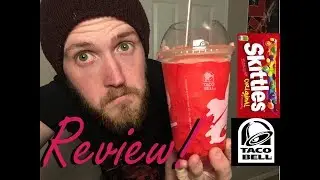 Taco Bell&reg; Skittles Freeze Review!
