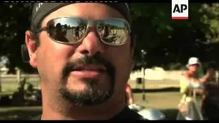 First Harley Davidson motorbike convention in Cuba