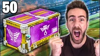 50 NEW ZEPHYR ROCKET LEAGUE CRATE OPENING!