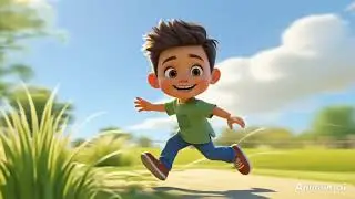 Run Run Goat 🐐 | Run Run Bakri Rhyme song #kids #cartoon #rhymes #anime #aivideo 