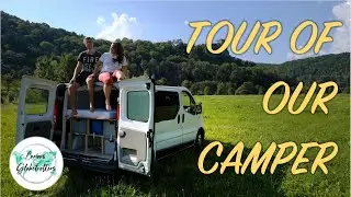 Camper Van Tour - Our Minivan -  Self Built