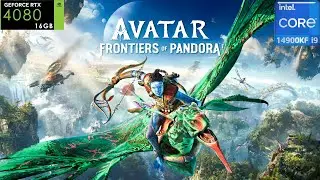 Avatar: Frontiers of Pandora &ndash; INSANE Graphics! RTX 4080 | 2K Ultra DLSS FG Benchmark