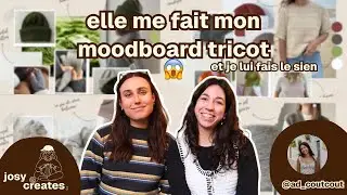 Mood board tricot : on choisit des projets l’une pour l’autre 🧶✨