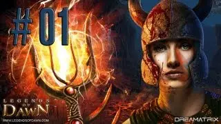 Legends of Dawn - Gameplay without comment [#01][Creating a character]