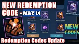 NEW REDEMPTION CODES May 14 - How To Redeem Codes || Mobile Legends
