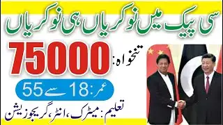 China Pakistan Economic Corridor Jobs Online Apply | Latest Jobs in CPEC | Govt Jobs 2021 | CPEC Job