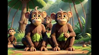 Chimpanzee Adventure Song | Fun Kids Songs about Animals in the Jungle