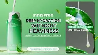 Non-stickiness & Fast Absorbing with Green Tea Ceramide Milk