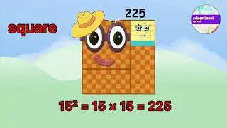 Meet Identical decimal numberblocks square club(1-625) 1 to 25 &lrm;@educationalcorner110