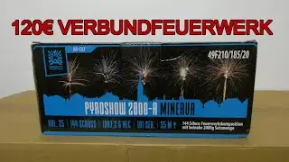 Argento Pyroshow 2000-A Minerva | Verbundfeuerwerk | Silvester 2021