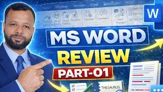 Microsoft Word Tutorial in Bangla | Part-01 | Review | Computer Microsoft Word Review মাইক্রোসফট