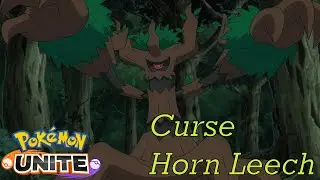 Curse Horn Leech Trevenant - Ranked Match Grinding - Pokemon Unite Halloween