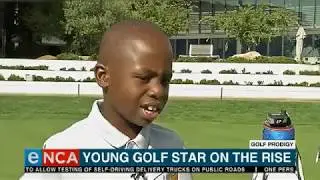 Young golf star on the rise