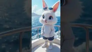Adorable Bunny Dance in Glamorous Costume🐰💖#bunny #rabbit #shortsfeed #cutebunny #mybunny#cuterabbit