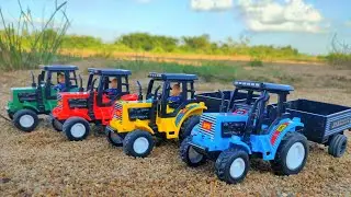 farmer tractor unboxing video | toy farmer tractor videos | Vishnu Toys Media