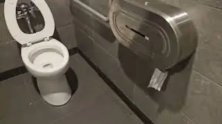 I have to film this restroom in 2 different days