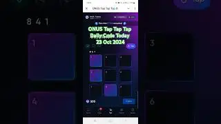 ONUS Daily Code Today 23 October | ONUS Tap Tap Tap Daily Code | ONX Daily Code | $ONX Coin Airdrop