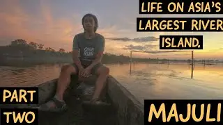 Exploring A Flooded Football Field On Majuli Island | Asia's Largest River Island, Erosion Of Majuli