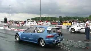 PRO COMP Splitfire 8 sec Civic Vs Above`s 9 sec Civic