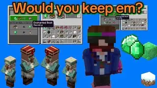 What do I do, with two mending villagers? | Minecraft Adventure 