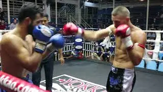 Patrik Vidákovics PhuketTopTeam vs Ali AliBoxingGym Muay Thai fight 14 Sep 2018