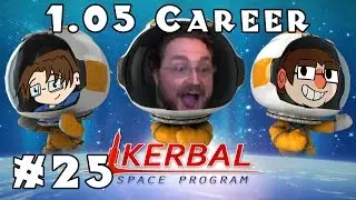 Minmus Biome Scan + Future Plans | Kerbal Space Program | 1.05 Career! -- Ep #25