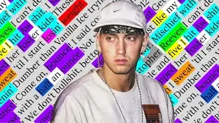 Eminem, Purple Pills | Rhyme Scheme Highlighted 