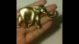 DIY Hot Glue Mold Elephant #2